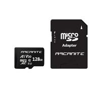 ARCANITE 128GB microSDXC Memory Card with SD adapter A1, UHSI U3, V30, 4K, C...
