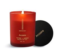Arcasire Thyme & Amber Scented Candle, Luxury Candles for Women, 8oz Soy Wax Candle, 50 Hours Burn Time, Ideal Candle Gift for Women and Men, Birthdays, Christmas, Weddings, Bath (Thyme & Amber)