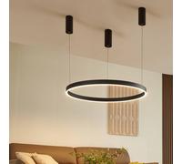 Arcchio Answin LED pendant light 70.4 W black