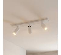 Arcchio Ceiling Light Brinja Slim dimmable (Modern) in White Made of Aluminium for e.g. Hallway (3 Light Sources, GU10) from floodlight Spotlight