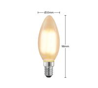 Arcchio candle LED bulb, E14, 4 W, matt, 2,700 K, dimmable