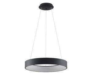 Arcchio Ceiling Light Aleksi dimmable (Modern) in Black Made of Metal for e.g. Kitchen (1 Light Source,) from Pendant Lighting, lamp Hanging Ceiling