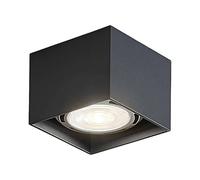 Arcchio Ceiling Light Mabel dimmable (Modern) in Silver Made of Aluminium for e.g. Kitchen (1 Light Source, GU10) from floodlight Spotlight