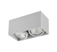 Arcchio Ceiling Light Mabel dimmable (Modern) in White Made of Aluminium for e.g. Kitchen (2 Light Sources, GU10) from floodlight Spotlight