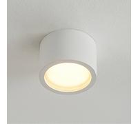 Arcchio downlight Nieva, GX53, white, round, Ø 10cm, metal