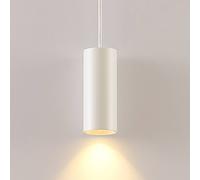 Arcchio Ejona pendant light, height 15 cm, white, aluminium