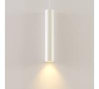 Arcchio Ejona pendant light, height 35 cm, white, aluminium