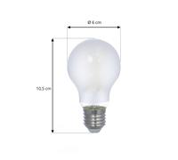 Arcchio filament LED bulb, E27 2.2W, matt, 3000K, 470 lm