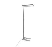 Arcchio Floor Lamp Logan Neo dimmable (Modern) in Silver Made of Aluminium for e.g. Office & Workroom (2 Light Sources,) from Standard, Uplighter Business Lighting