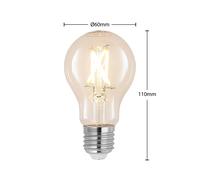 Arcchio LED bulb E27 4W 2,700K filament, dimmable, clear