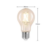 Arcchio LED bulb E27 4W 2,700K filament dimmable clear 3x