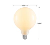 Arcchio LED bulb E27 6W 2,700K G125 Globe, dimmable, opal
