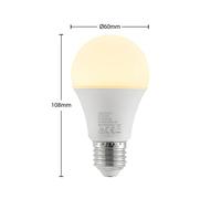Arcchio LED bulb E27 A60 9.5W opal 3,000K 1,055 lm