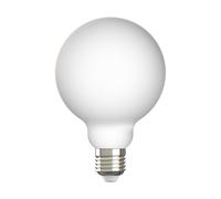 Arcchio LED bulb, E27, G95, 7W, 2700K, porcelain