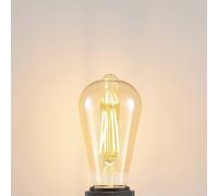 Arcchio LED bulb E27 ST64 6.5W 2,500K amber 3-step dimmer