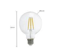 Arcchio LED bulb, Globe, G95/E27, 3.8 W, 3,000 K, filament
