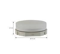 Arcchio LED bulb GX53 6W, dimmable, 3,000K, Ø 7.4 cm