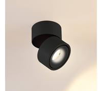 Arcchio LED ceiling spotlight Rotari, 2150lm, 1-bulb, black