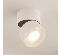 Arcchio LED downlight Rotari, white, 1-bulb, 790lm