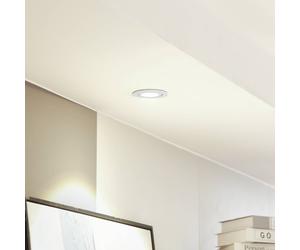 Arcchio LED downlight Jyra, white, 3,000K