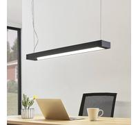 Arcchio LED hanging light Cuna, 92 cm, black, metal