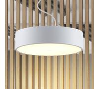 Arcchio LED hanging light Noabelle, Ø 40 cm, white, metal