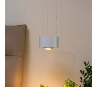 Arcchio LED hanging light, Rotari, lens, downlight, white