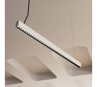 Arcchio LED office hanging light Jolinda slim, metal, up/down
