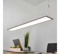 Arcchio LED office hanging light Samu, up/down, dimmable, aluminium