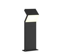 Arcchio LED Outdoor Lights Havin (Modern) in Black Made of Aluminium (2 Light Sources,) from Pillar, Garden Path Bollard lamp
