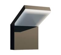 Arcchio LED Outdoor Wall Light Yolena (Modern) in Black Made of Aluminium (1 Light Source,) from wall lamp for Exterior/Interior Walls, House Terrace und Balcony