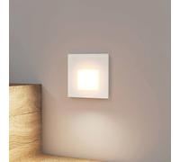 Arcchio LED recessed light Vexi, 7.8 cm x 7.8 cm, white, CCT