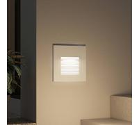 Arcchio Makio recessed wall light silver, G9, IP65