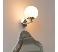 Arcchio Maviris LED bathroom wall light, glass