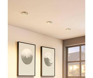 Arcchio recessed downlight Sophia, white, round