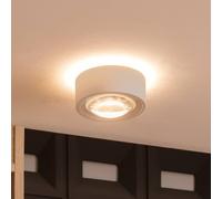 Arcchio Rotari LED ceiling lamp, lens, 2-bulb, rigid