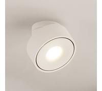 Arcchio Rotari LED ceiling lamp, white, swivelling, metal