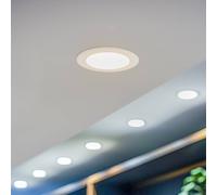 Arcchio Round LED recessed light Arian, 9.2 cm, 6 W