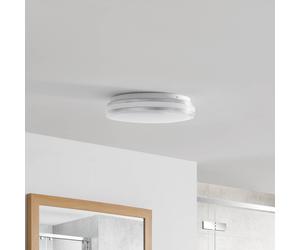 Arcchio Sinovu LED bathroom ceiling lamp, chrome, 34 cm