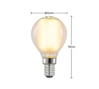 Arcchio teardrop LED bulb, E14, 4W, matt, 2,700K
