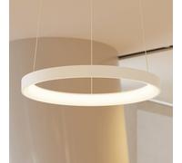 Arcchio Vivy LED pendant light, Ø 58 cm, white, metal