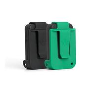Arccos Air Belt Clip Accessory Pack (4-Pack) - Holster Accessory for Arccos Air & Link Pro Golf Game Trackers - Vertical & Horizontal Carry, Black & Green