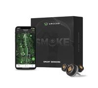 Arccos Smart Sensors: Automatic Golf Game Tracking System, A.I. Powered GPS Rangefinder & Smart Club Distances (Gen 3+, Smoke)