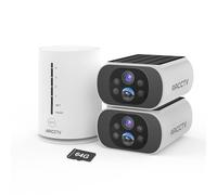 ARCCTV Solar Outdoor Security Camera System CCTV Wireless 5Ghz WiFi Battery Home