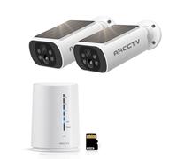 ARCCTV Wireless Outdoor Security Camera 360° View WiFi Solar Battery Energy Home
