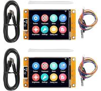 ARCELI ESP32 Display, ESP32 Development Board WiFi Bluetooth 2.8 Inch High Speed IoT 240 x 320 ESP32 Display TFT Module Touchscreen Connectivity Compatible with Arduino/LVGL (Pack of 2)