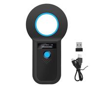 ARCELI Pet Chip Reader Bluetooth RFID Chip Reader for Dog/Cat 134.2KHz 128pcs Daily Information Memory ISO11784/85/HFDX-B/EMID (Black)