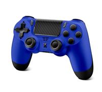 ARCELI Wireless Controller for PS-4, Upgraded Controller Wireless for PS-4/PC/Slim, Bluetooth Gamepad Joystick with 3.5mm Audio Jack/Dual Vibration/Touch Panel (blue)