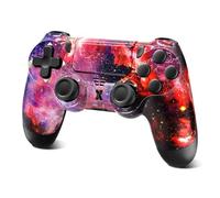 ARCELI Wireless Controller for PS-4, Upgraded Controller Wireless for PS-4/Slim/PC, Bluetooth Gamepad Joystick with Dual Vibration/ 3.5mm Audio Jack/Touch Panel (TC129)