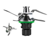 Arcets Knife Compatible with Thermomix Bimby TM5 TM6 Blender Knives Sharp Stainless Steel Blade